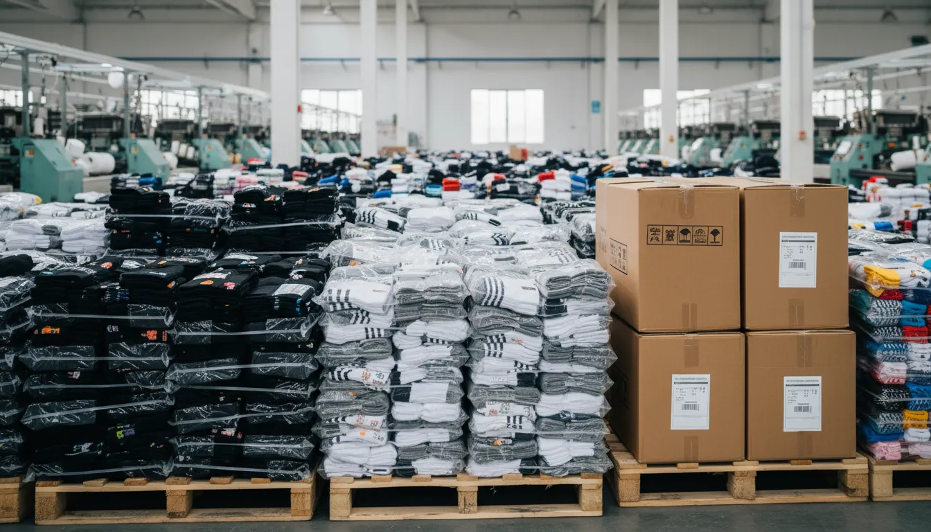 носки оптом от производителя упаковки и фабричные партии