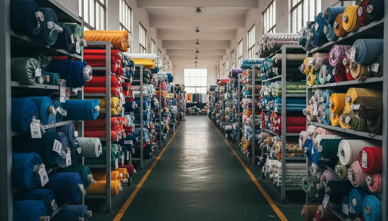 ткани оптом из Китая рулоны текстиля рынок Shaoxing Китай